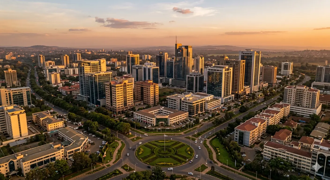 Nairobi Westlands skyline
